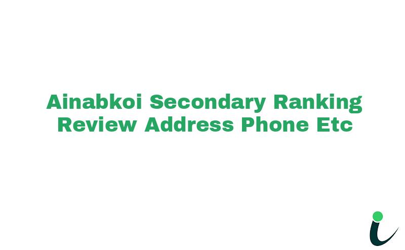 Ainabkoi Secondary Ranking Review Address Phone etc