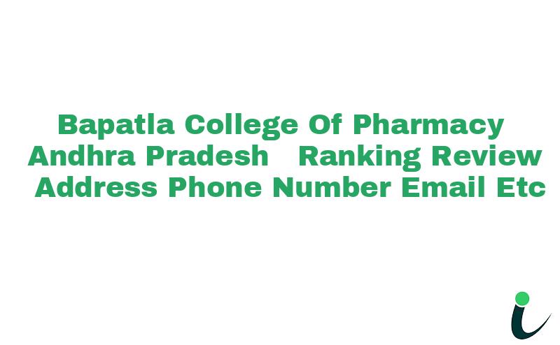 Bapatla - 522 101,Distt. Guntur Ranking Review Rating Address 2024