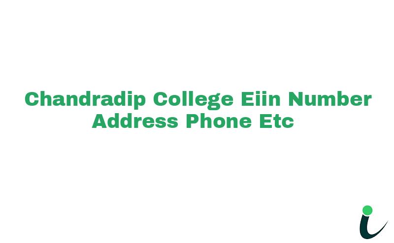 Chandradip College EIIN Number Phone Address etc