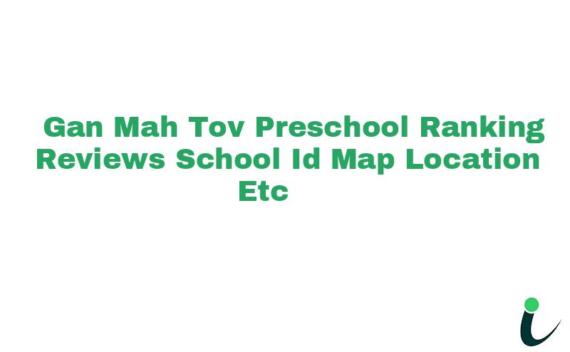 Gan Mah Tov Preschool Ranking Reviews School ID Map Location etc