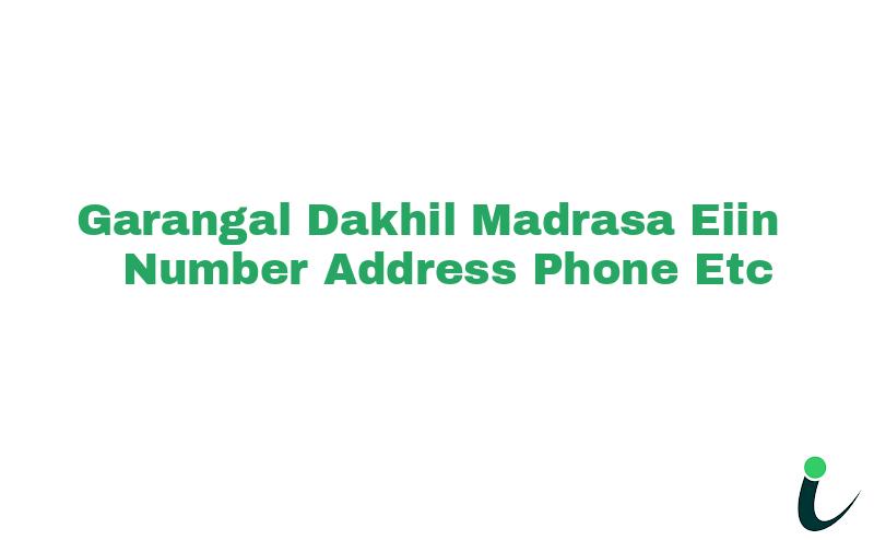 Garangal Dakhil Madrasa EIIN Number Phone Address etc