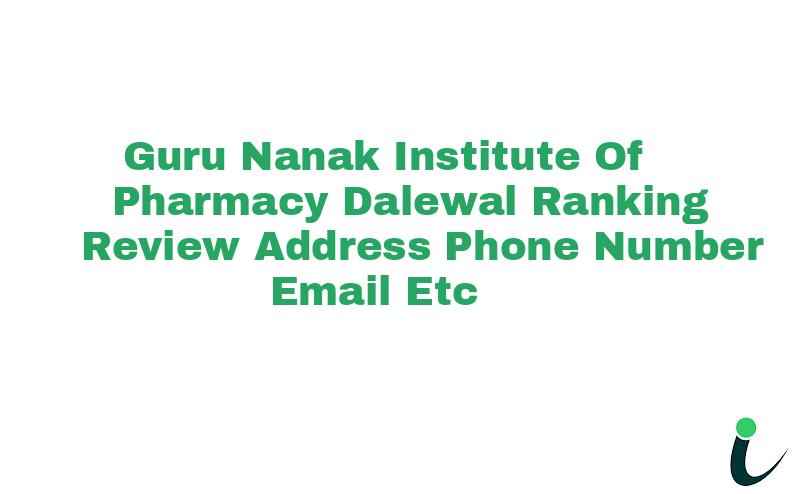 Guru Nanak Institute Of
Technology Dalewal ( Bhunga), Po. Hariana, Tehsil & Distt. Hoshiarpur
( Punjab) 144208 Ranking Review Rating Address 2024