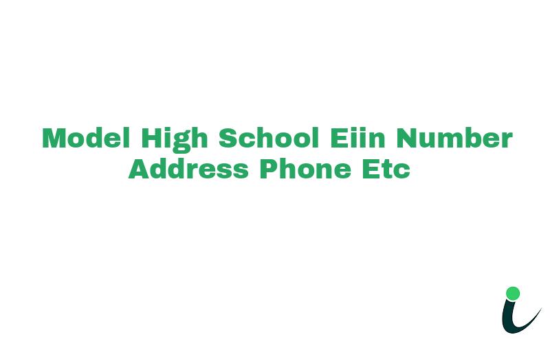 Model High School EIIN Number Phone Address etc