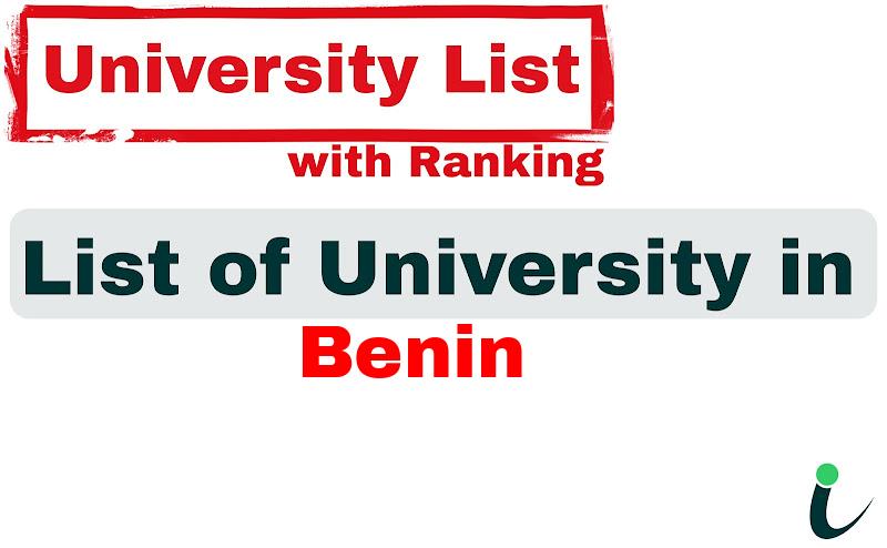 Benin all university ranking and list