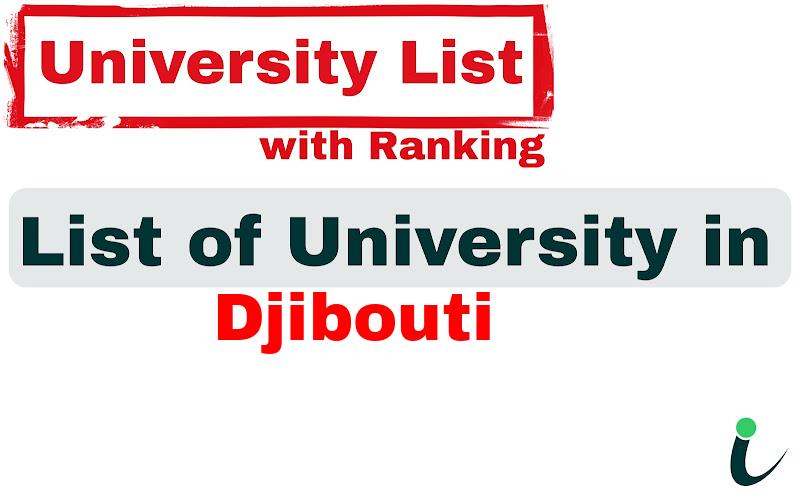 Djibouti all university ranking and list