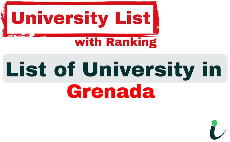 Grenada all university ranking and list