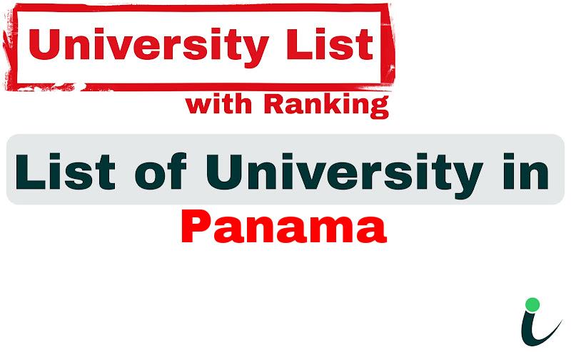 Panama all university ranking and list