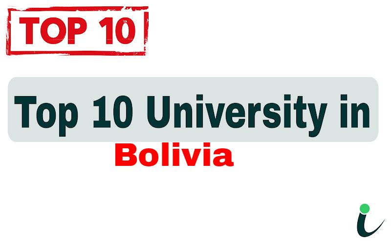 Top 10 University in Bolivia