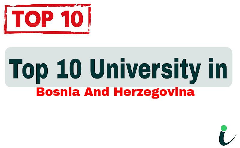 Top 10 University in Bosnia and Herzegovina