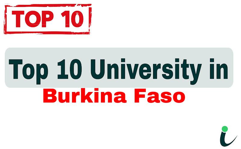 Top 10 University in Burkina Faso