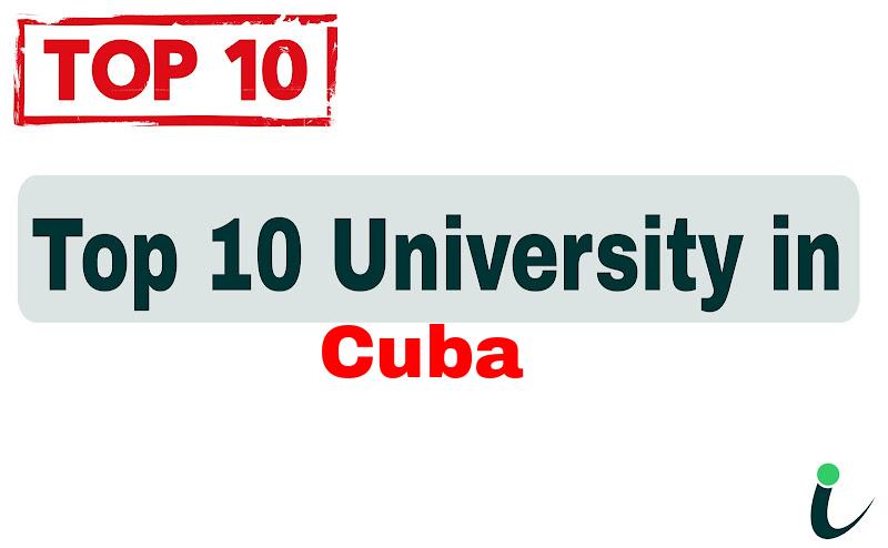 Top 10 University in Cuba