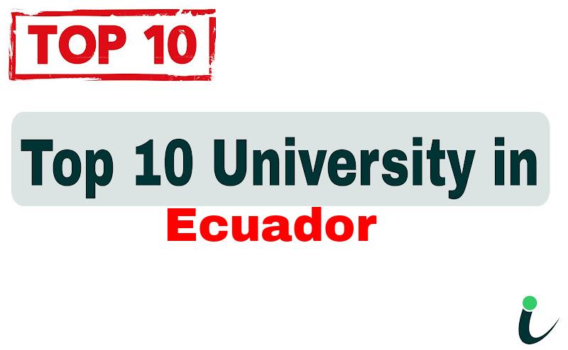 Top 10 University in Ecuador