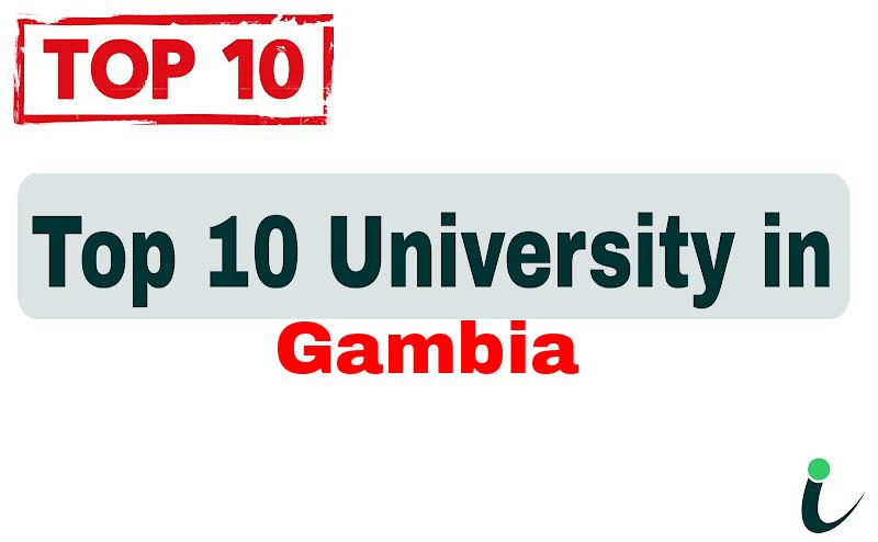 Top 10 University in Gambia