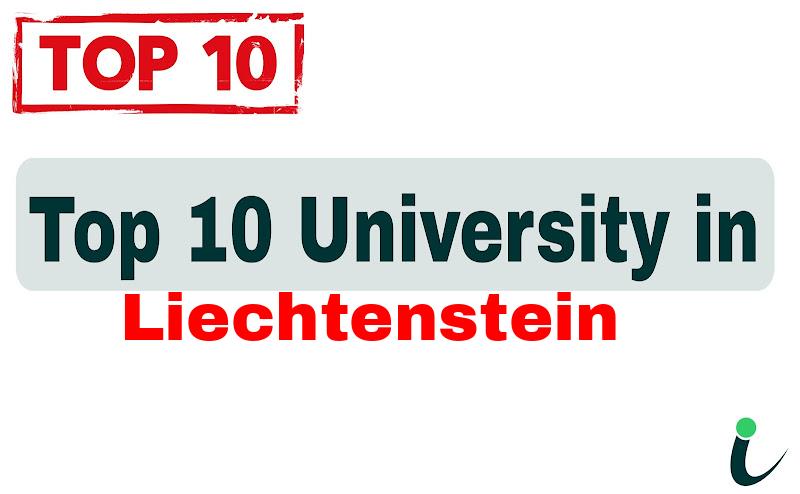 Top 10 University in Liechtenstein