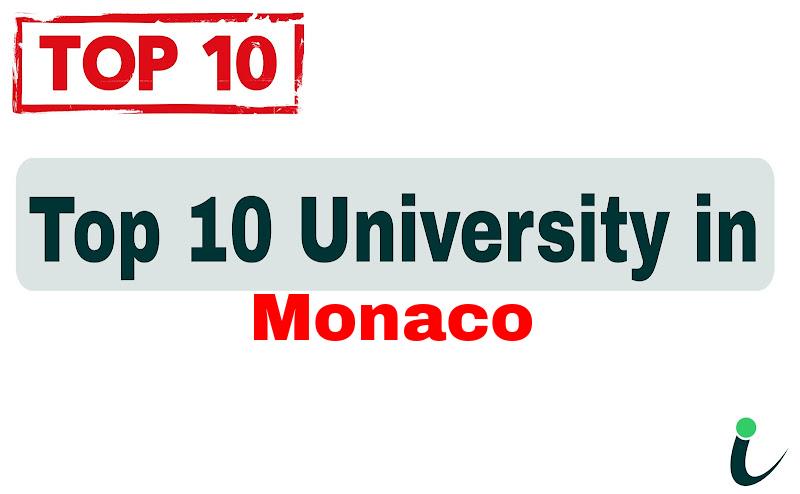 Top 10 University in Monaco