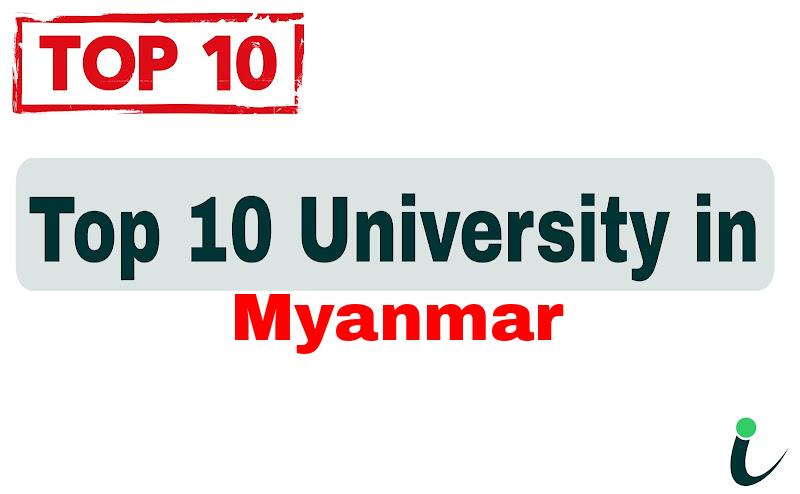 Top 10 University in Myanmar