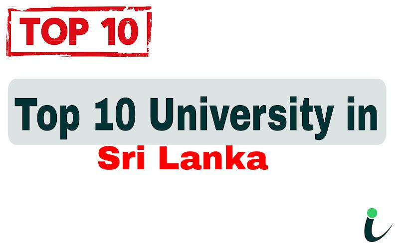 Top 10 University in Sri Lanka