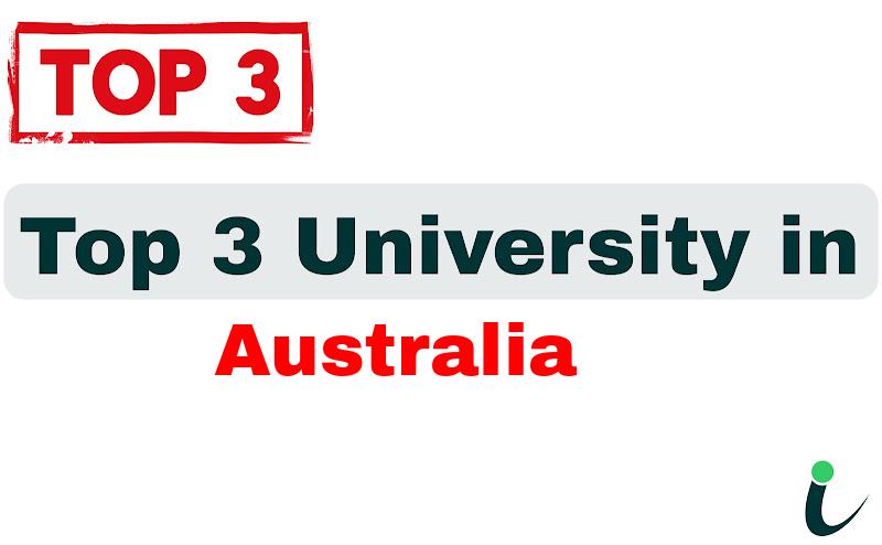 Top 3 University in Australia