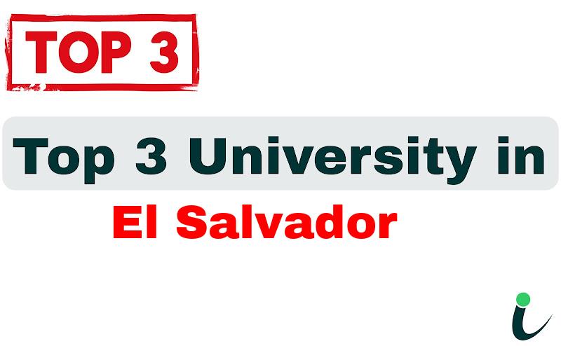 Top 3 University in El Salvador