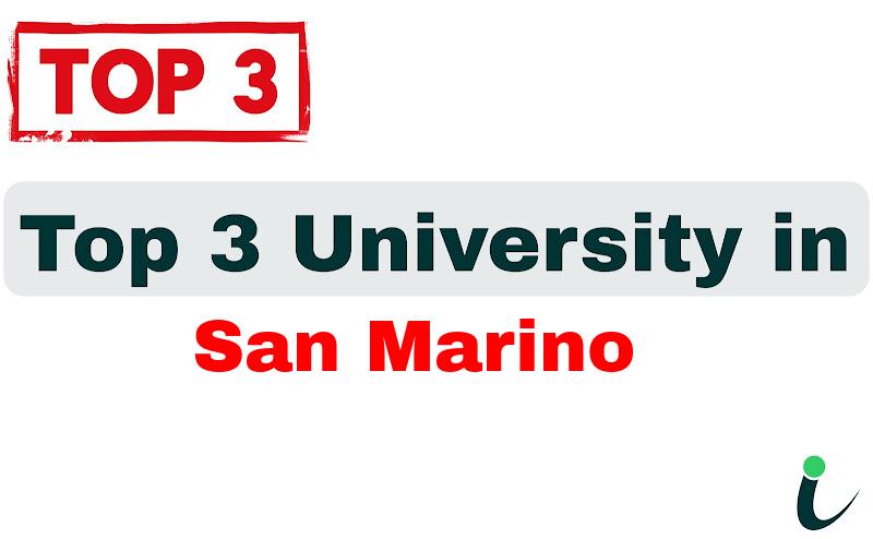 Top 3 University in San Marino