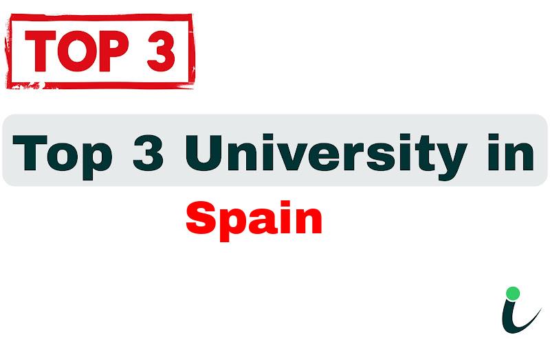 Top 3 University in Spain