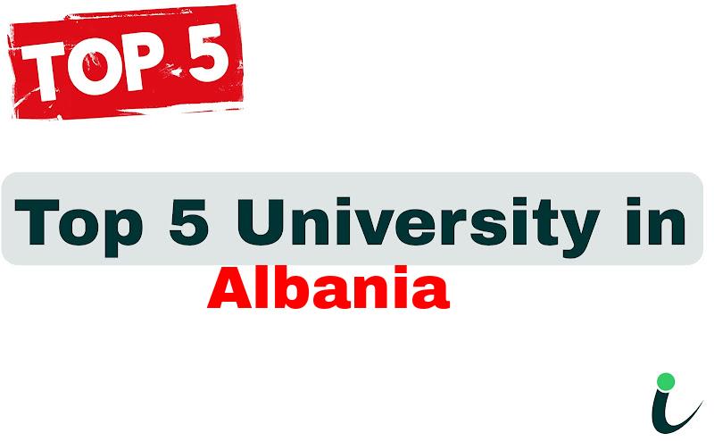 Top 5 University in Albania