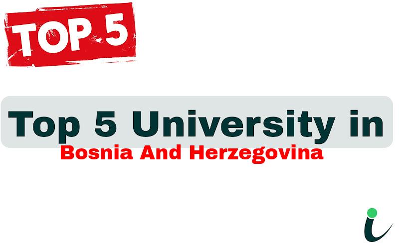 Top 5 University in Bosnia and Herzegovina