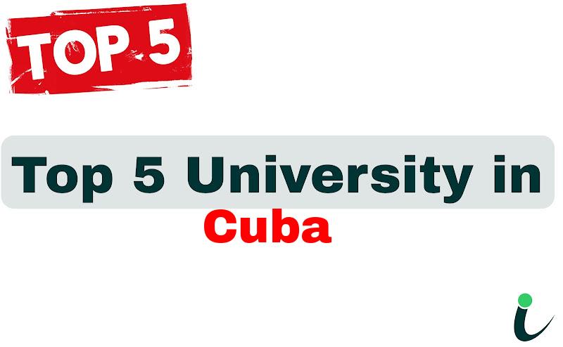 Top 5 University in Cuba