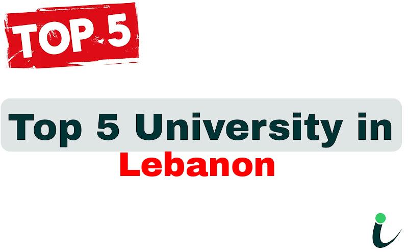 Top 5 University in Lebanon