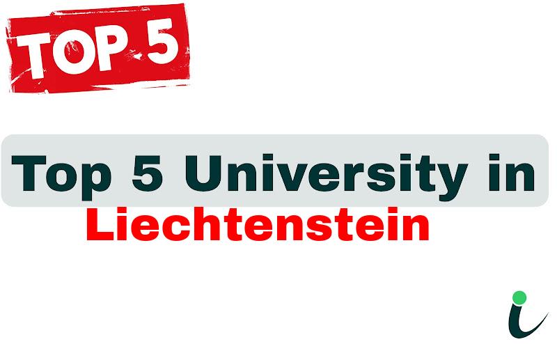 Top 5 University in Liechtenstein
