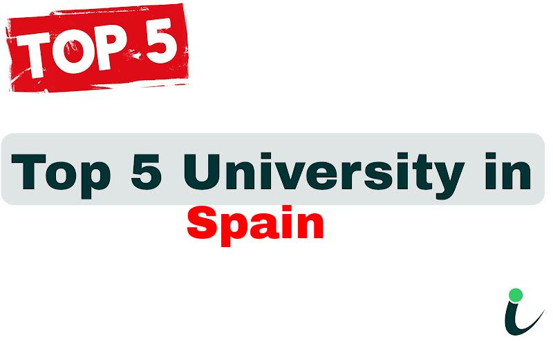 Top 5 University in Spain